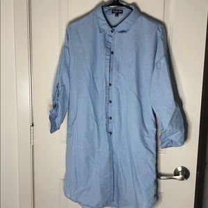Jean Button Up Dress